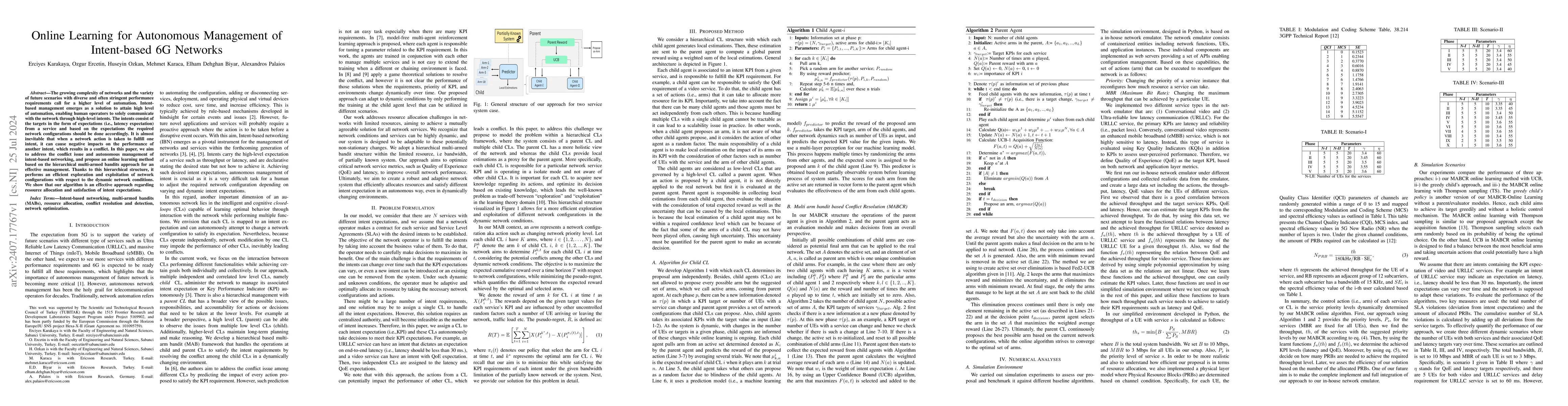 Thumbnail for Online Learning for Autonomous Management of Intent-based 6G Networks