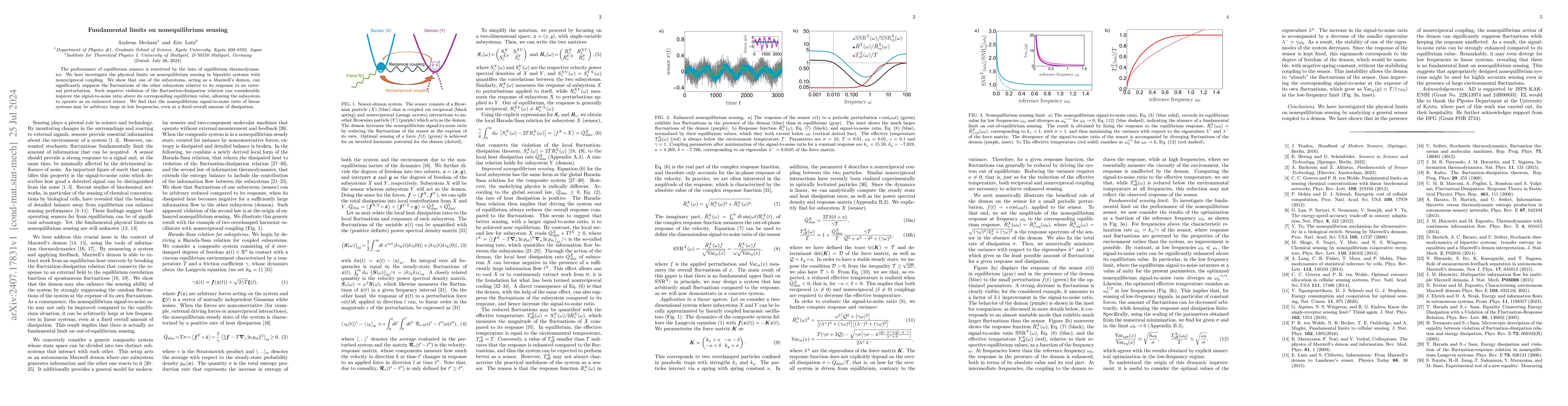 Thumbnail for Fundamental limits on nonequilibrium sensing