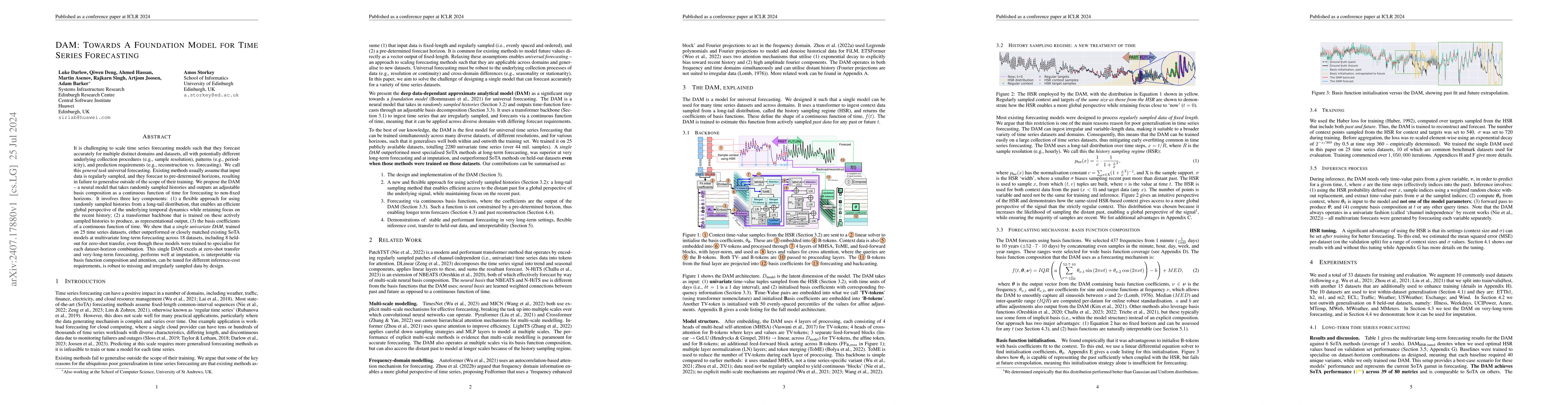 Thumbnail for DAM: Towards A Foundation Model for Time Series Forecasting