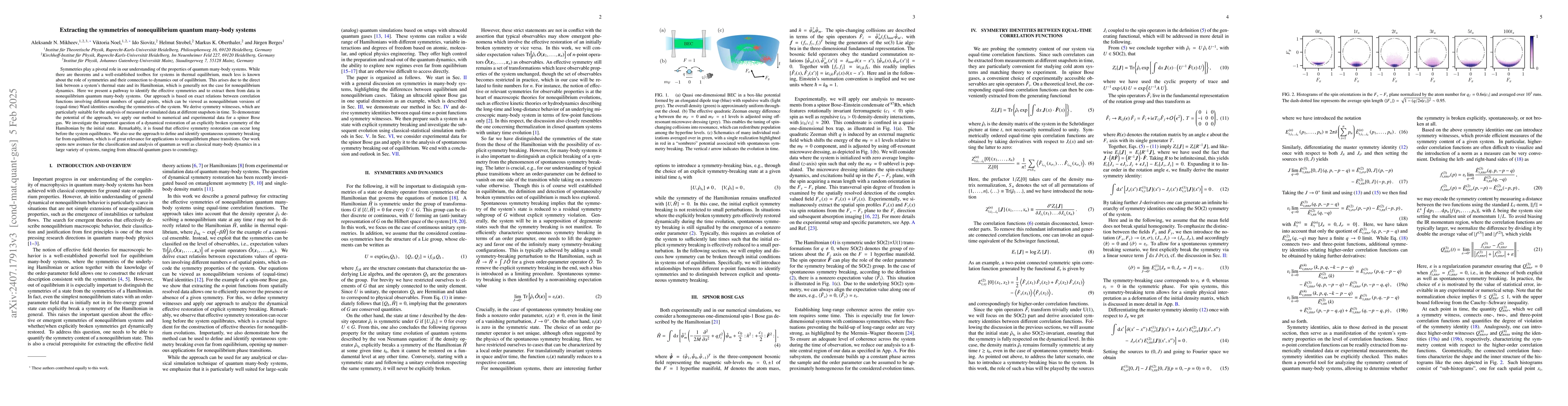 Thumbnail for Extracting the symmetries of nonequilibrium quantum many-body systems