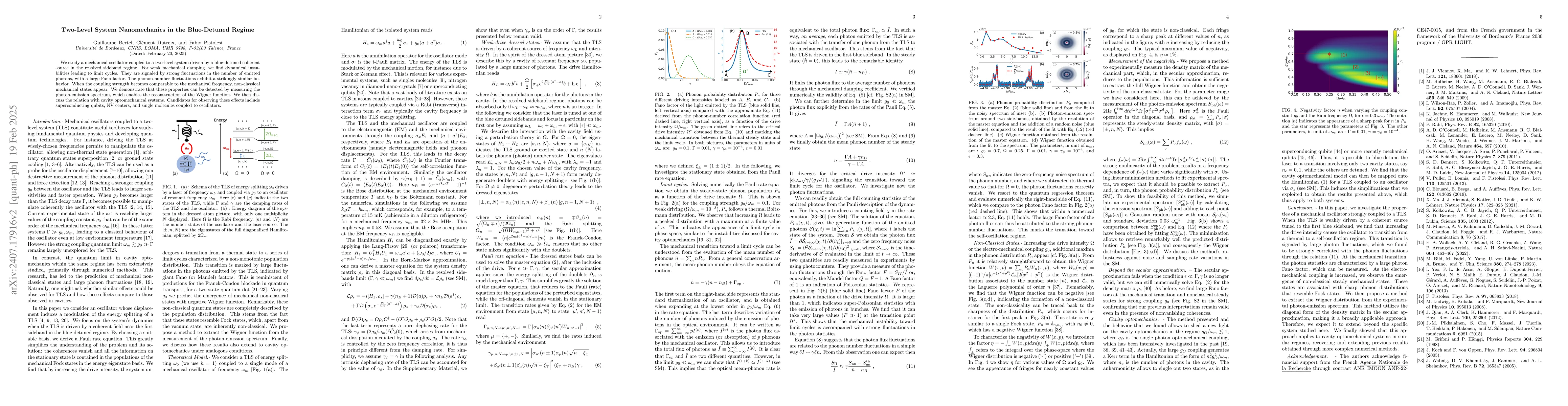 Thumbnail for Two-Level System Nanomechanics in the Blue-Detuned Regime