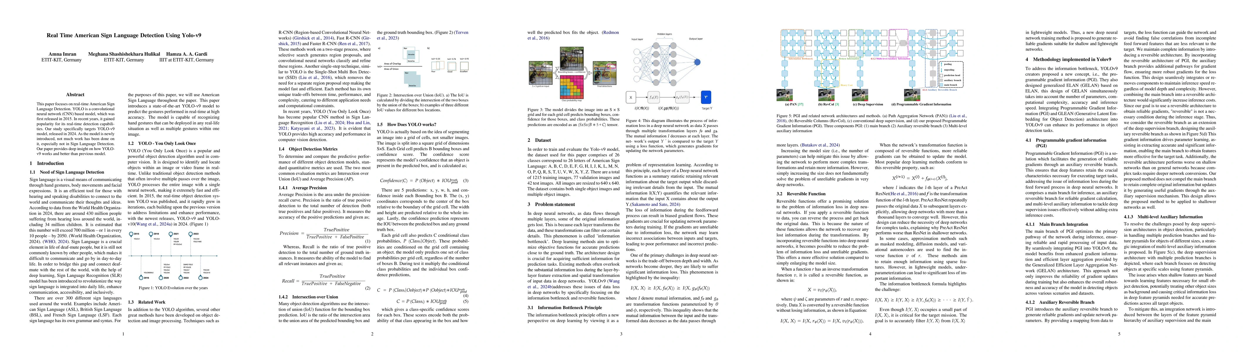 Thumbnail for Real Time American Sign Language Detection Using Yolo-v9