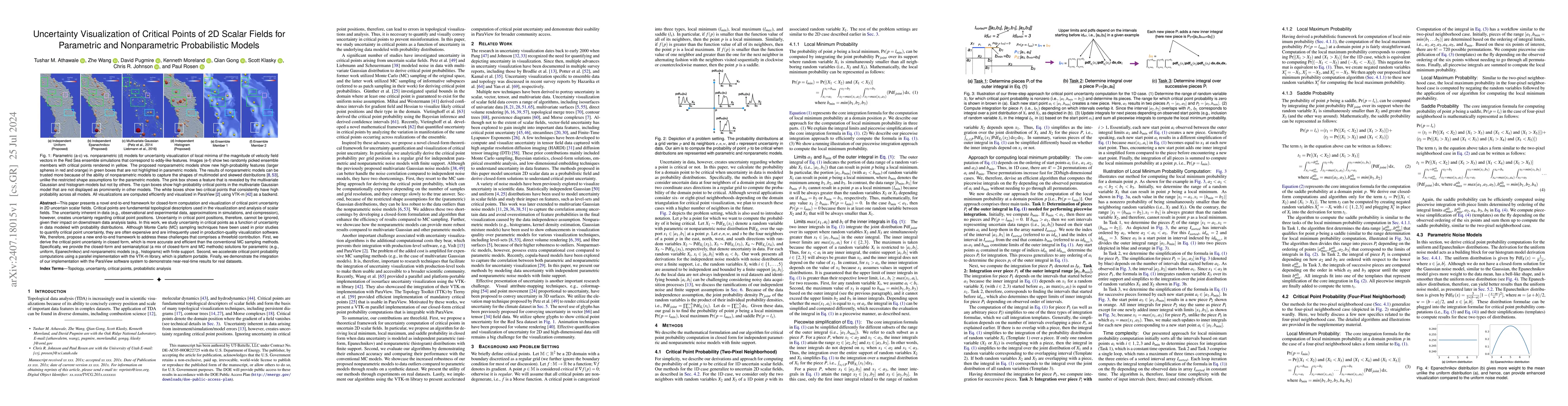 Thumbnail for Uncertainty Visualization of Critical Points of 2D Scalar Fields for
  Parametric and Nonparametric Probabilistic Models