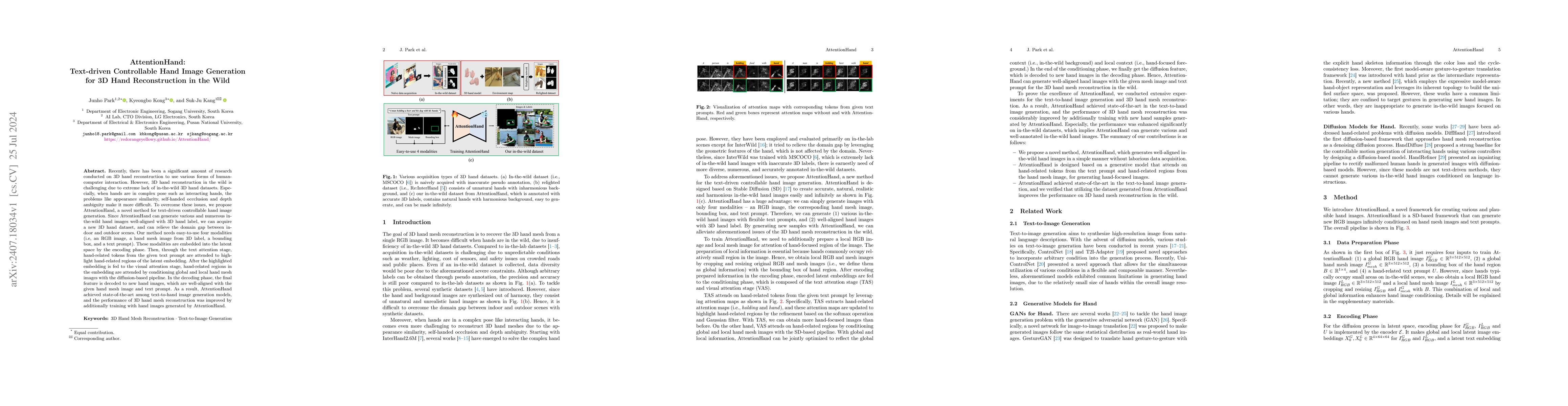 Thumbnail for AttentionHand: Text-driven Controllable Hand Image Generation for 3D
  Hand Reconstruction in the Wild