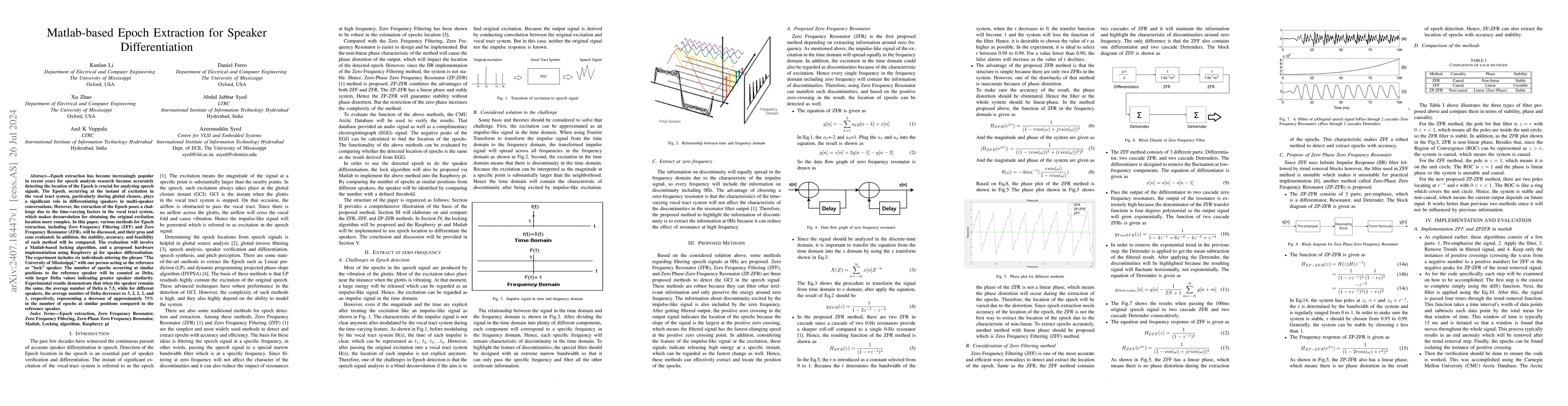 Thumbnail for Matlab-based Epoch Extraction for Speaker Differentiation
