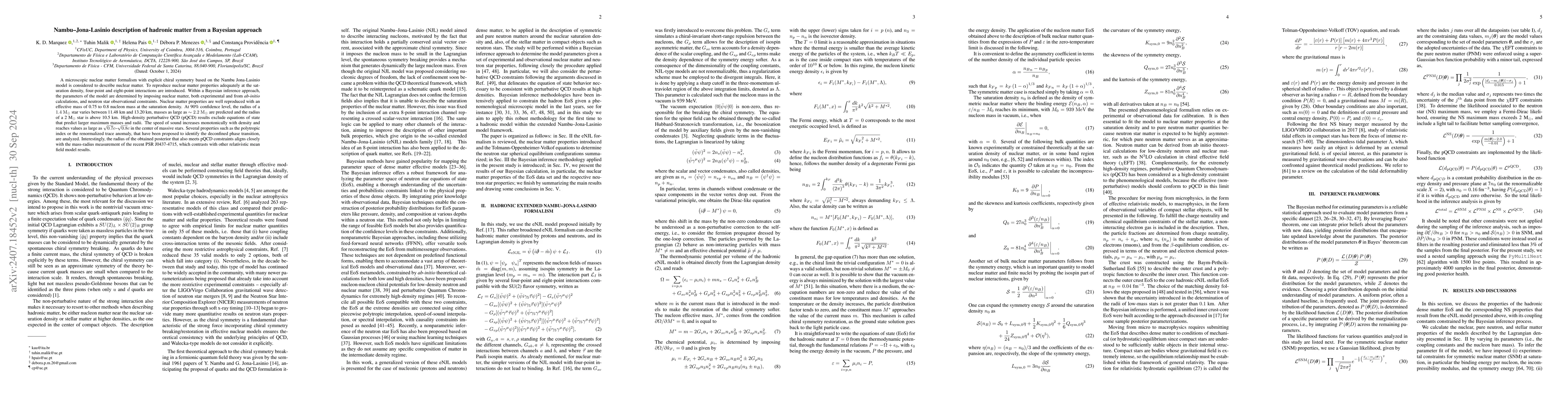 Thumbnail for Nambu-Jona-Lasinio description of hadronic matter from a Bayesian
  approach