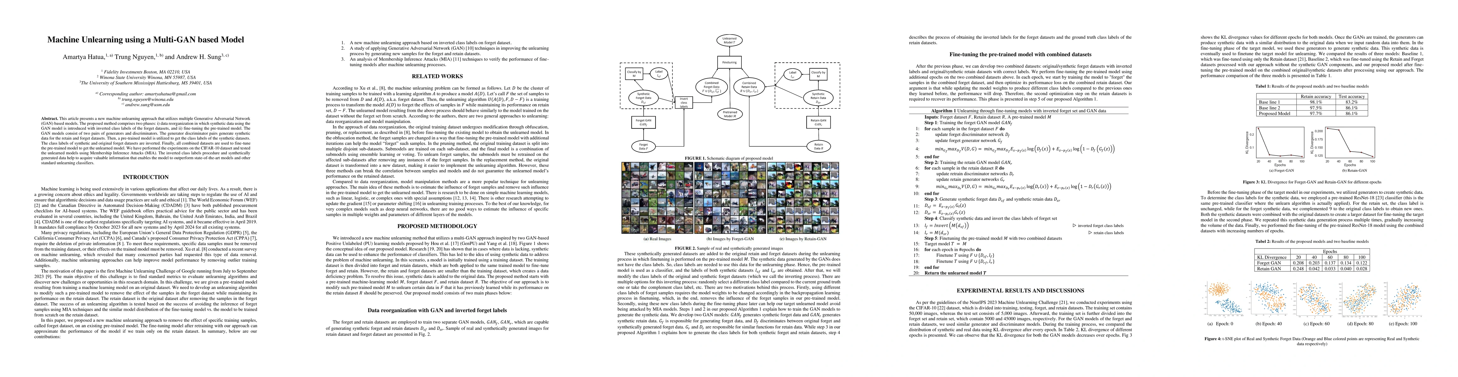 Thumbnail for Machine Unlearning using a Multi-GAN based Model