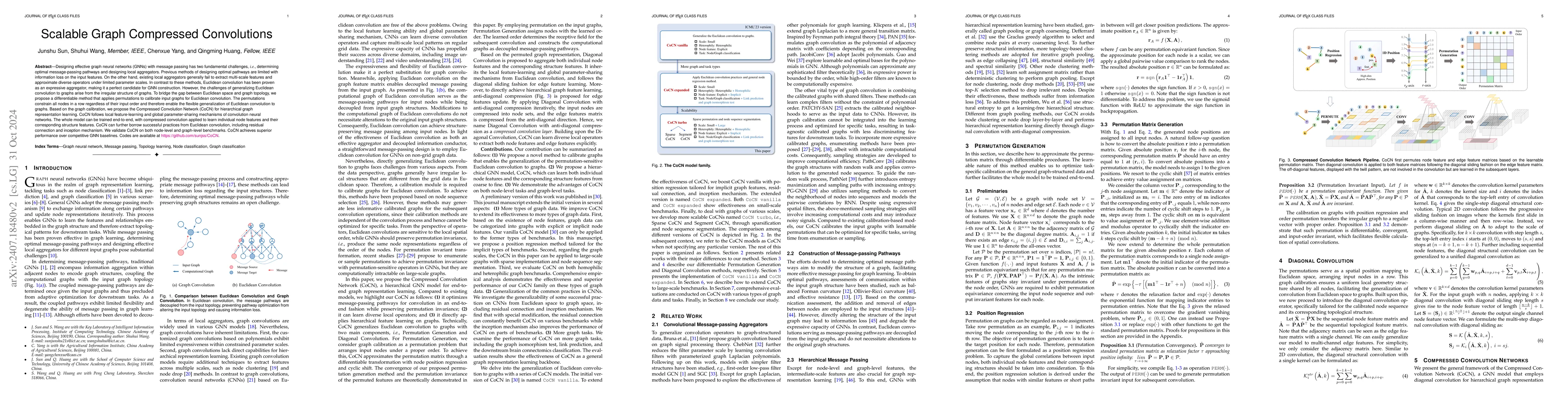 Thumbnail for Scalable Graph Compressed Convolutions