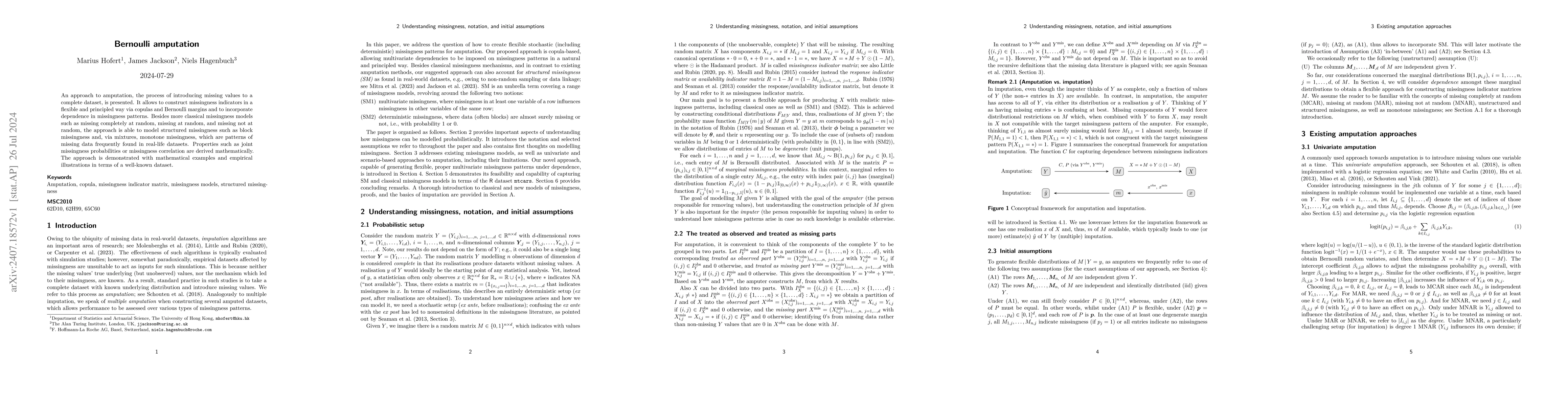 Thumbnail for Bernoulli amputation