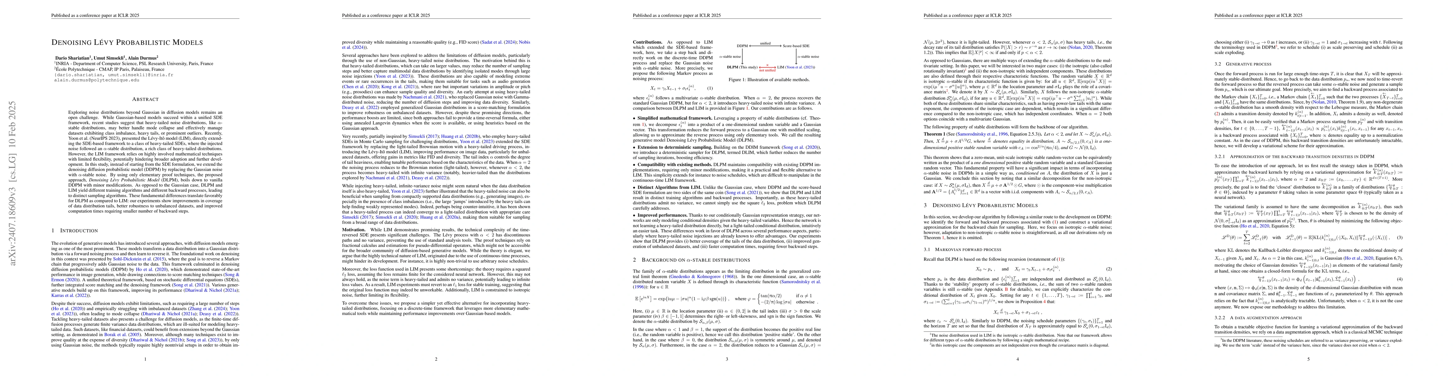 Thumbnail for Denoising Lévy Probabilistic Models