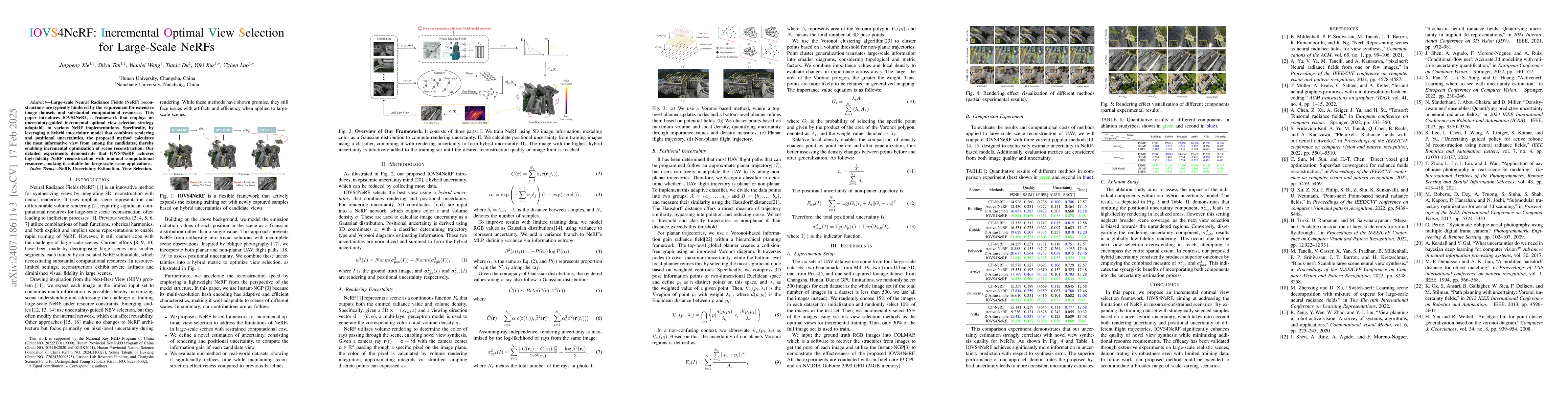 Thumbnail for IOVS4NeRF:Incremental Optimal View Selection for Large-Scale NeRFs