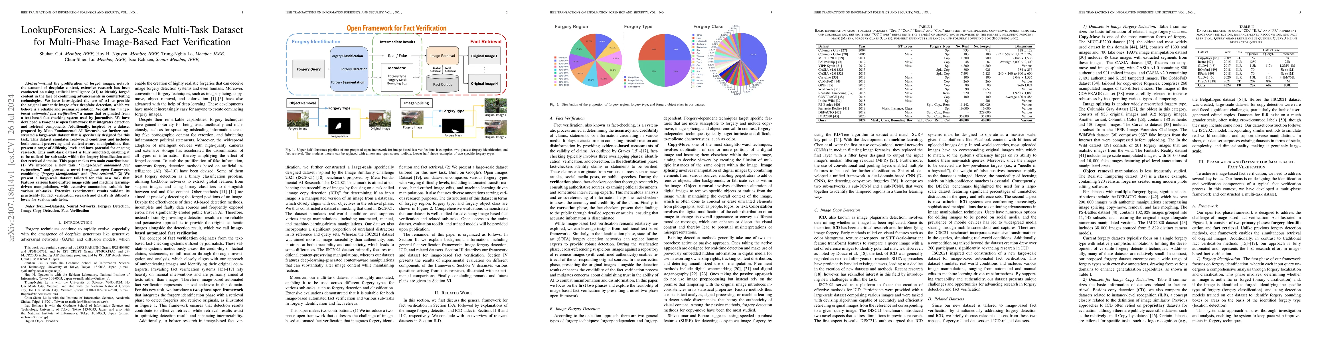 Thumbnail for LookupForensics: A Large-Scale Multi-Task Dataset for Multi-Phase
  Image-Based Fact Verification