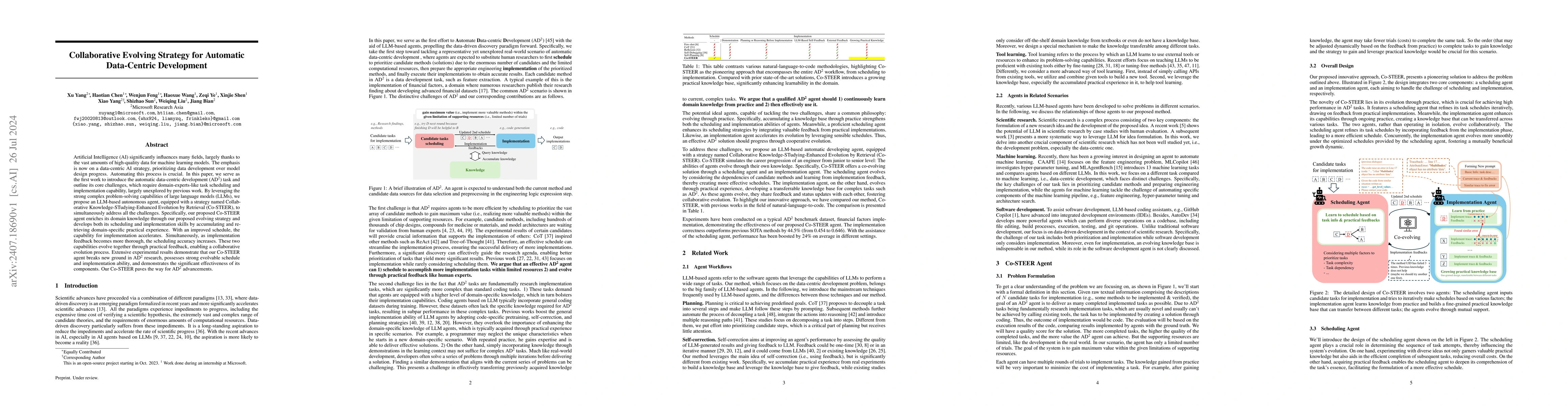 Thumbnail for Collaborative Evolving Strategy for Automatic Data-Centric Development