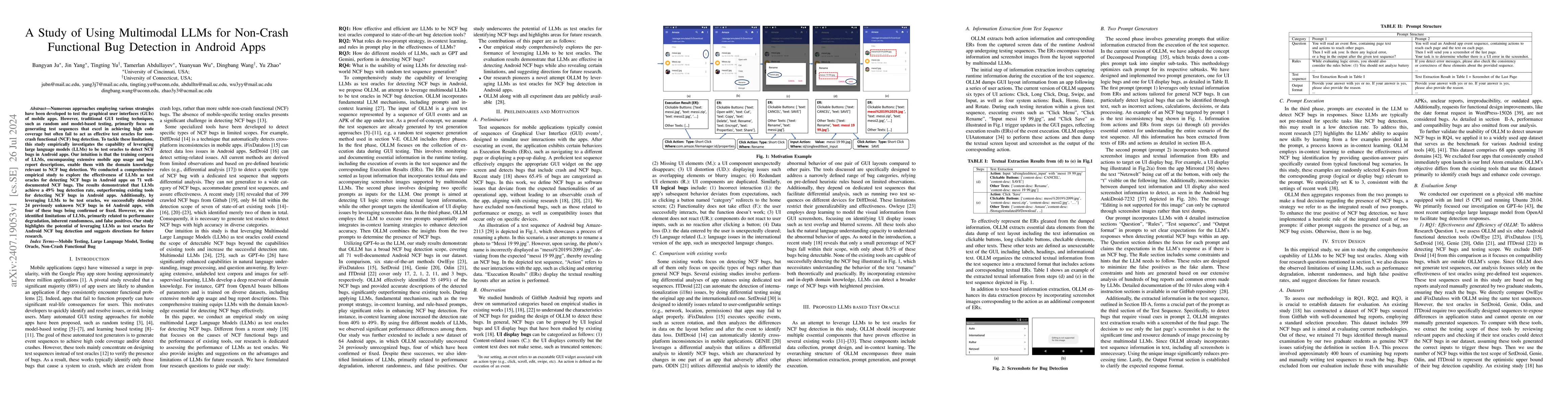 Thumbnail for A Study of Using Multimodal LLMs for Non-Crash Functional Bug Detection
  in Android Apps