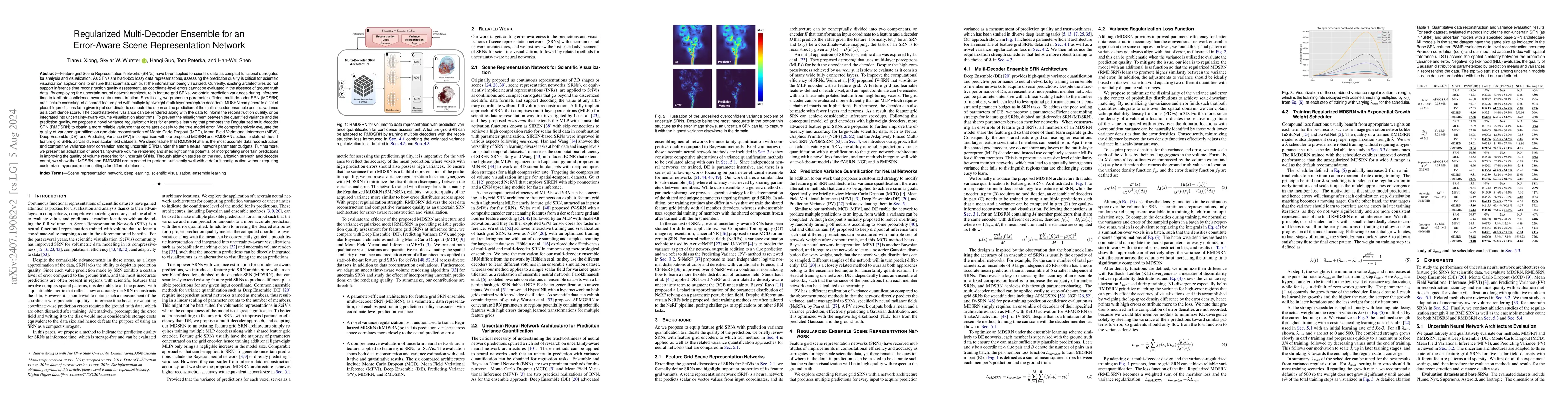 Thumbnail for Regularized Multi-Decoder Ensemble for an Error-Aware Scene
  Representation Network