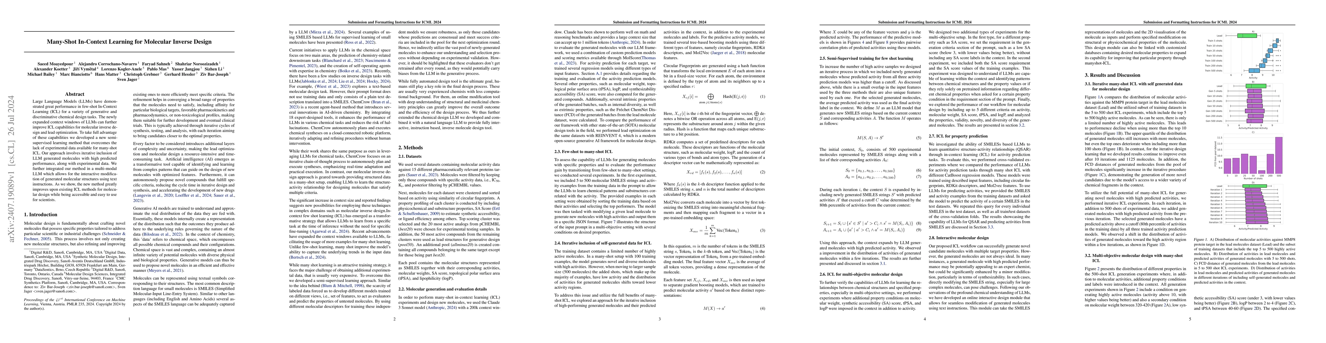 Thumbnail for Many-Shot In-Context Learning for Molecular Inverse Design