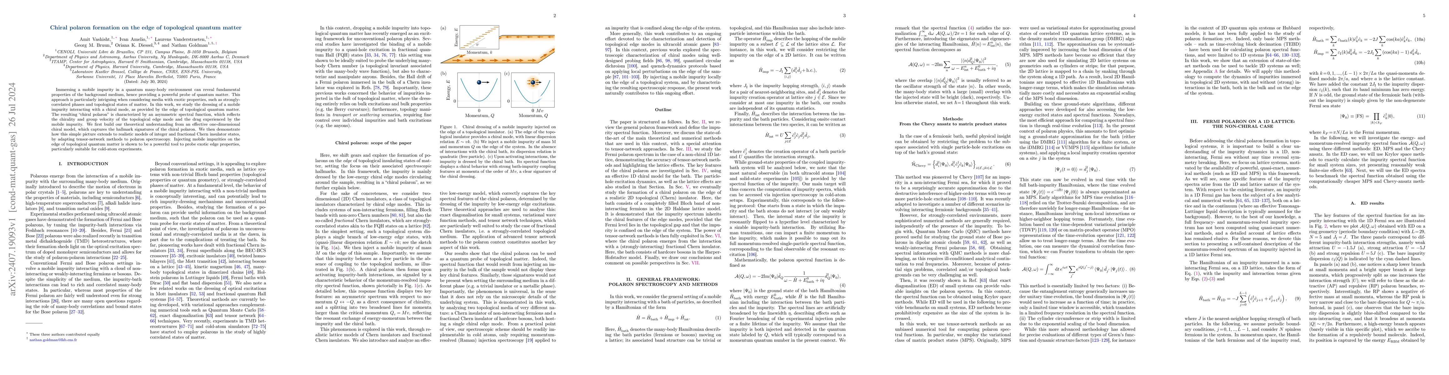 Thumbnail for Chiral polaron formation on the edge of topological quantum matter