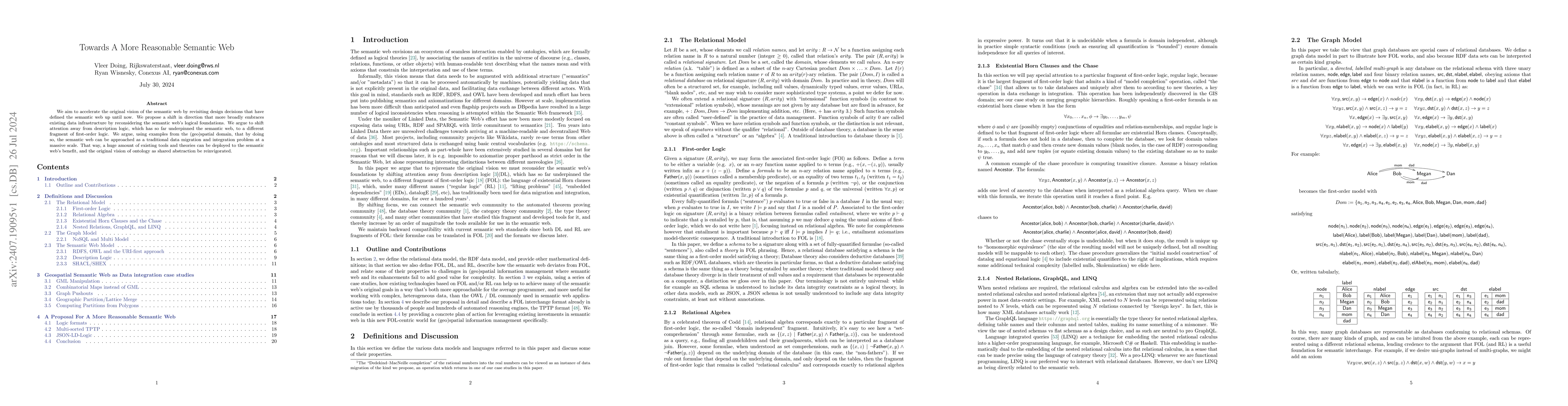 Thumbnail for Towards A More Reasonable Semantic Web
