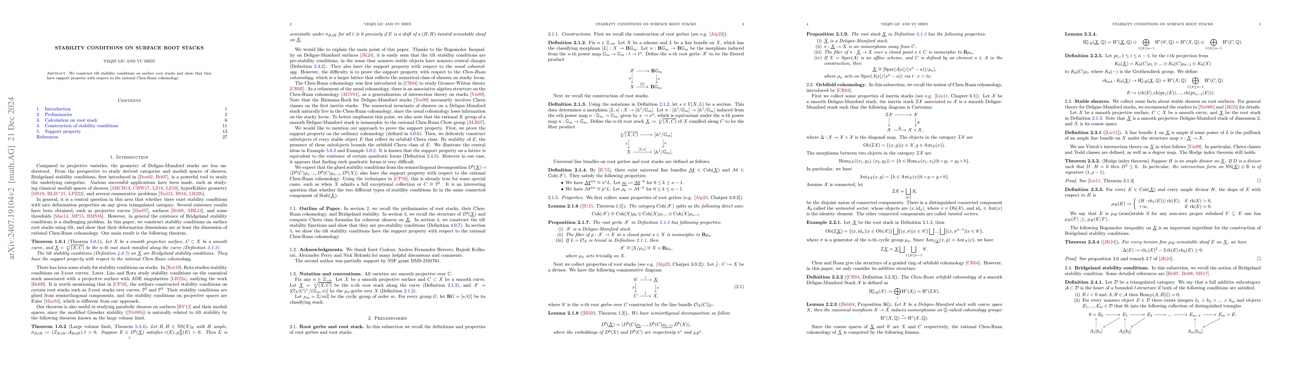 Thumbnail for Stability conditions on surface root stacks
