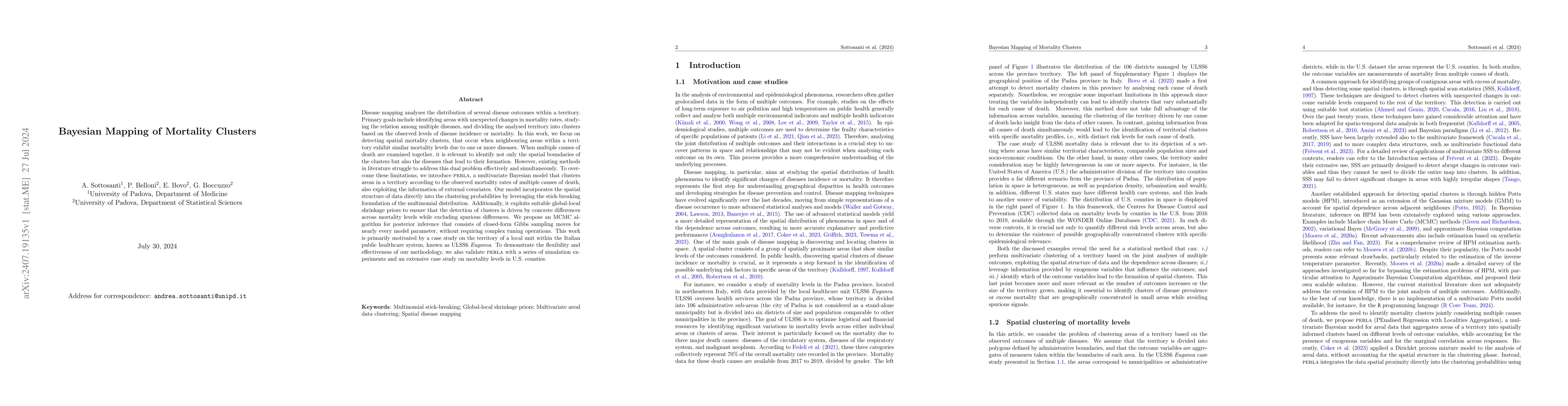 Thumbnail for Bayesian Mapping of Mortality Clusters