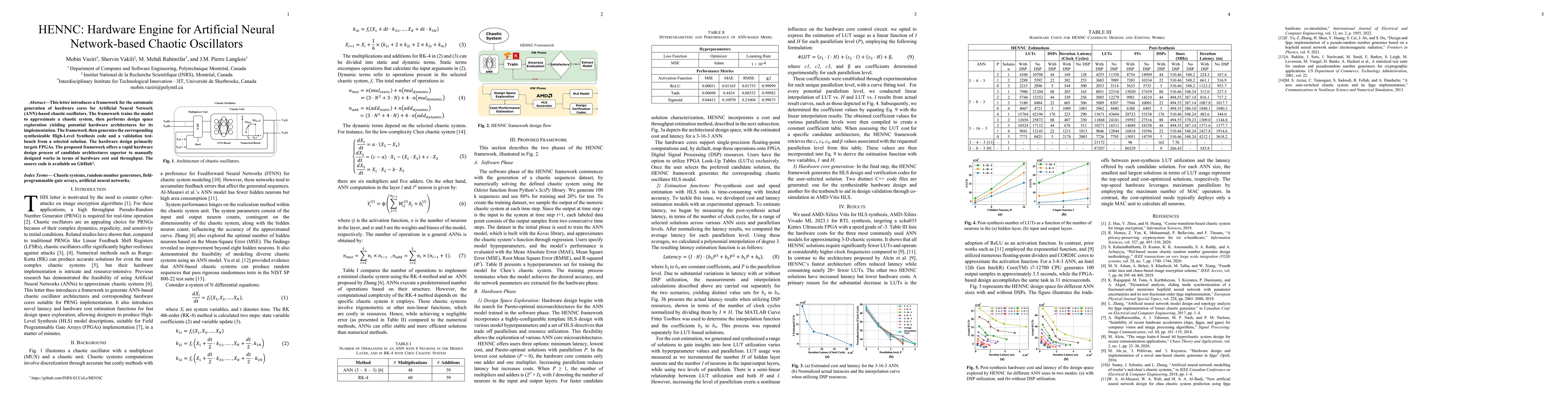 Thumbnail for HENNC: Hardware Engine for Artificial Neural Network-based Chaotic
  Oscillators
