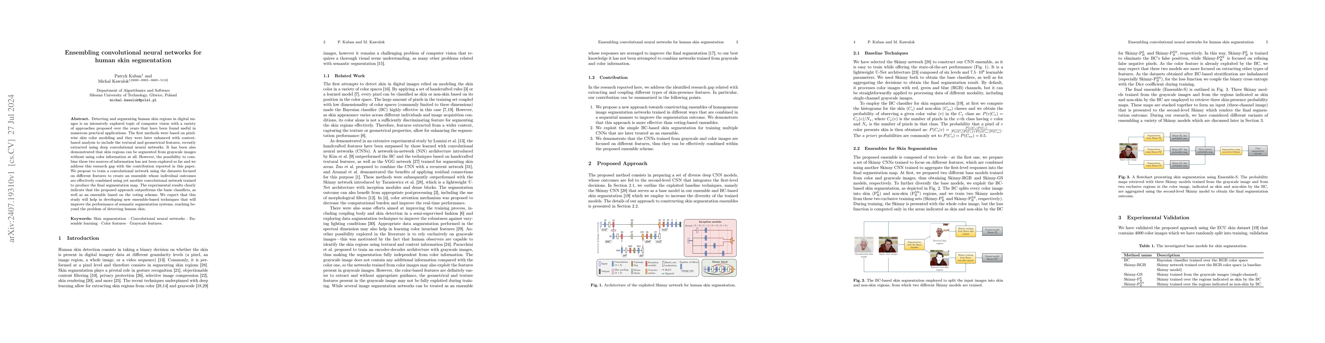 Thumbnail for Ensembling convolutional neural networks for human skin segmentation