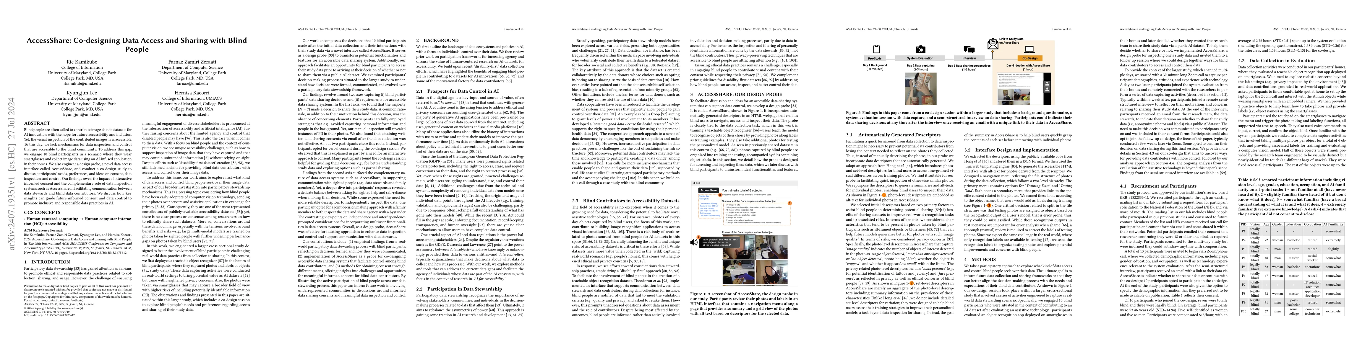 Thumbnail for AccessShare: Co-designing Data Access and Sharing with Blind People