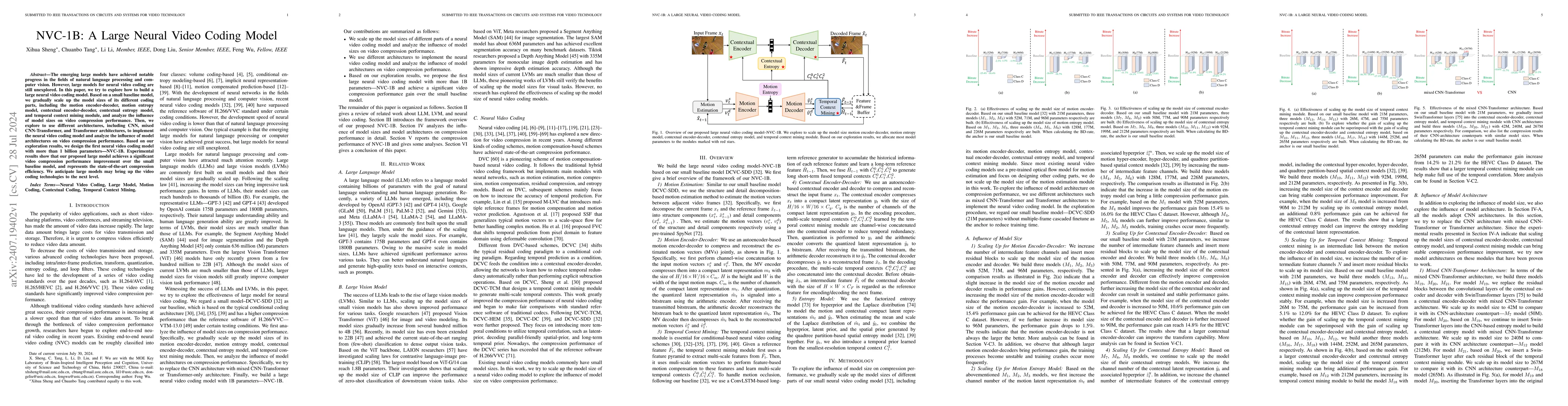 Thumbnail for NVC-1B: A Large Neural Video Coding Model