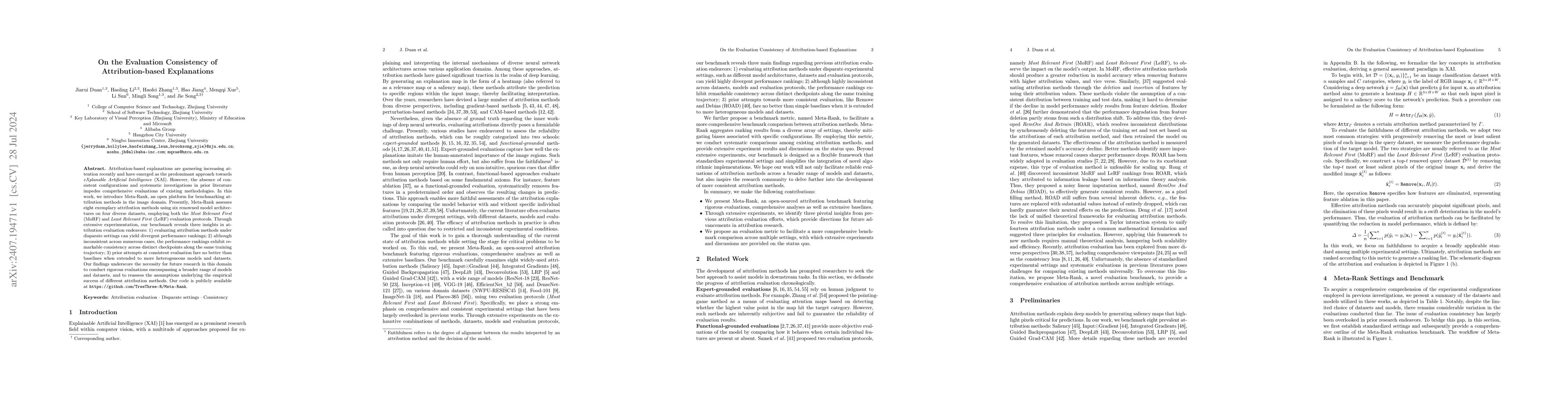 Thumbnail for On the Evaluation Consistency of Attribution-based Explanations