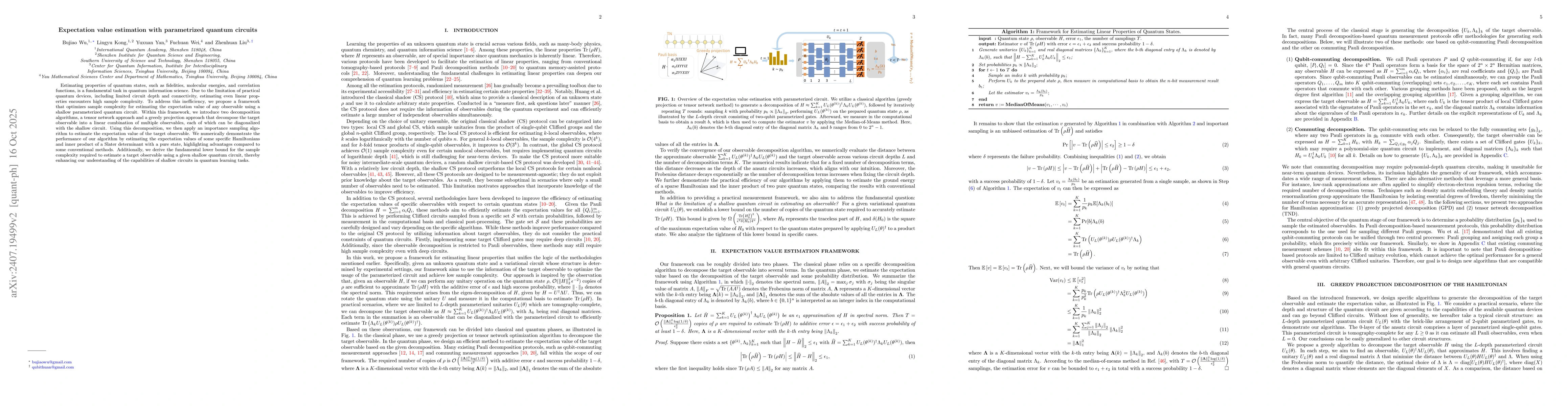 Thumbnail for Expectation value estimation with parametrized quantum circuits