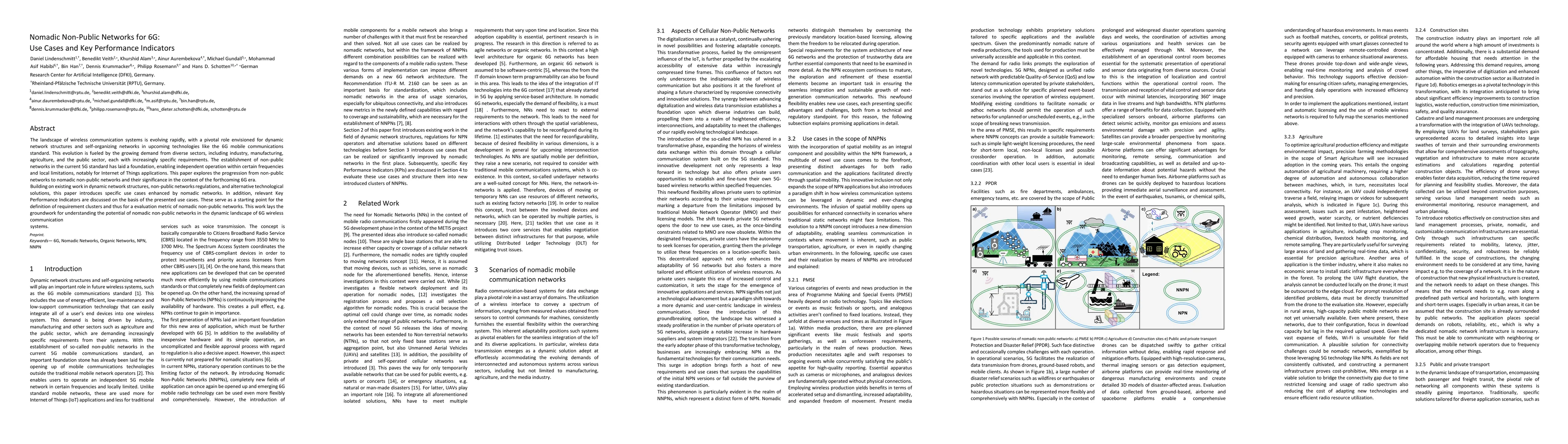 Thumbnail for Nomadic Non-Public Networks for 6G: Use Cases and Key Performance
  Indicators