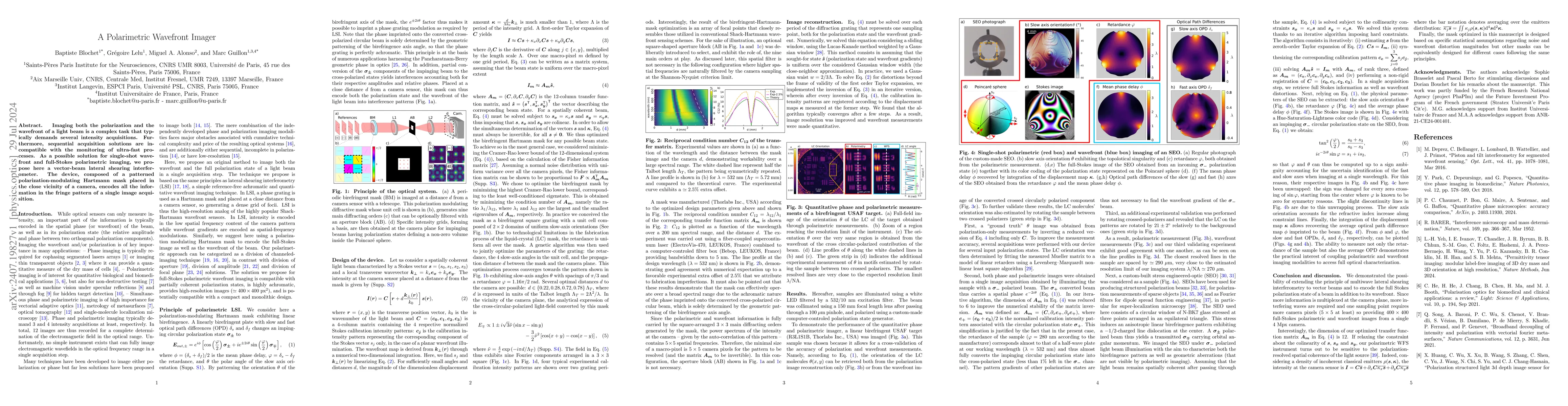 Thumbnail for A Polarimetric Wavefront Imager