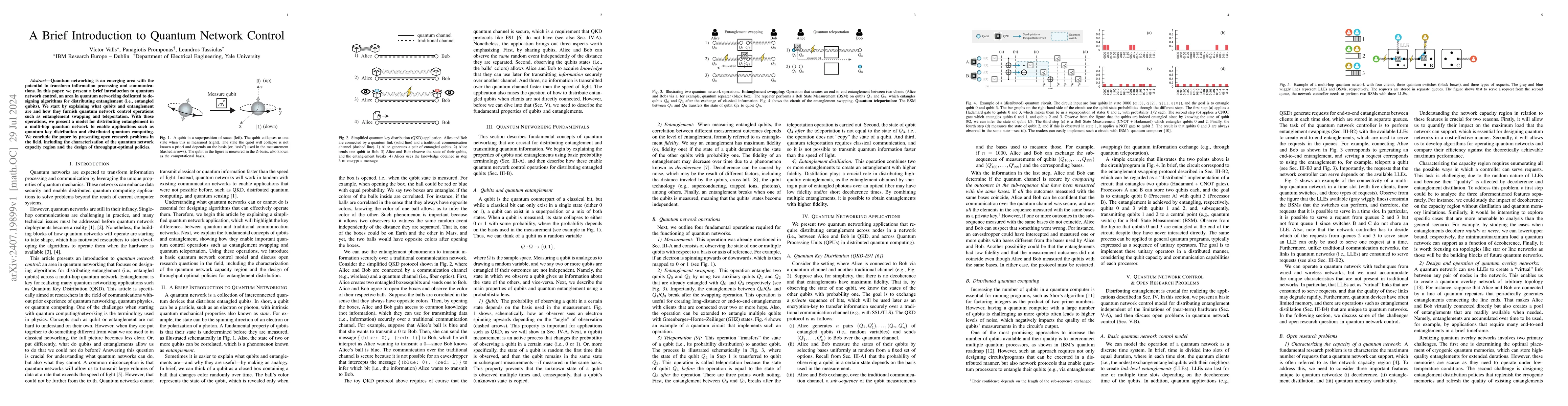 Thumbnail for A Brief Introduction to Quantum Network Control
