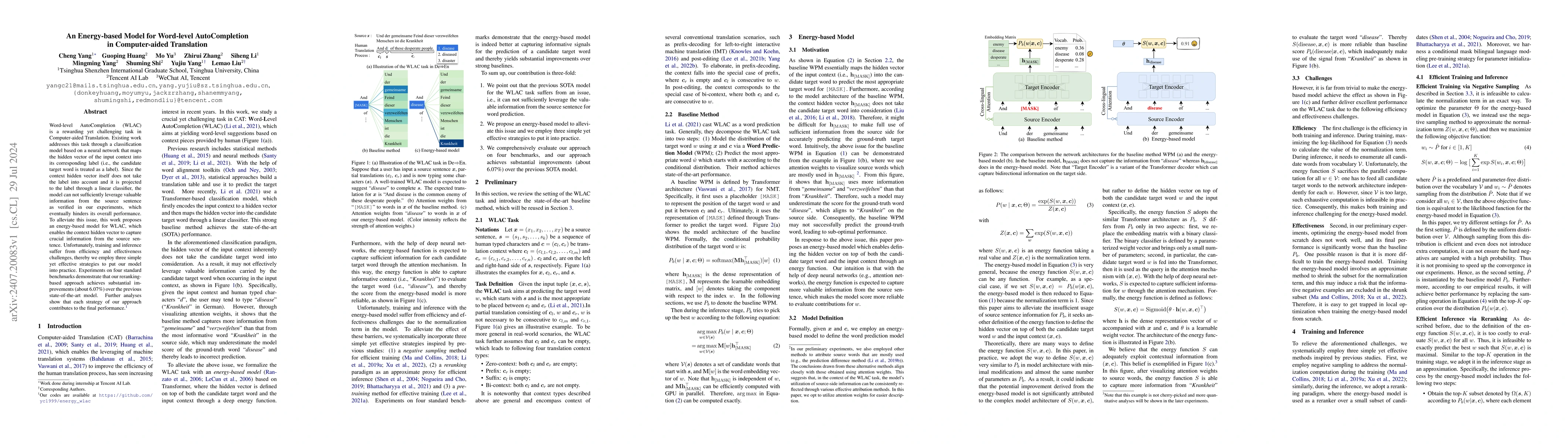 Thumbnail for An Energy-based Model for Word-level AutoCompletion in Computer-aided
  Translation