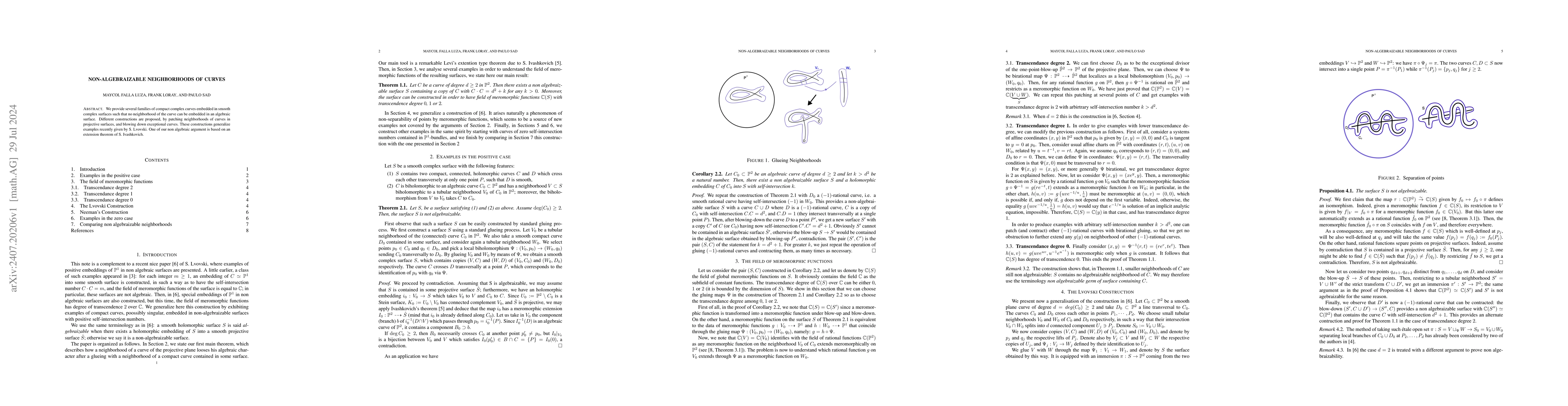 Thumbnail for Non-algebraizable neighborhoods of curves
