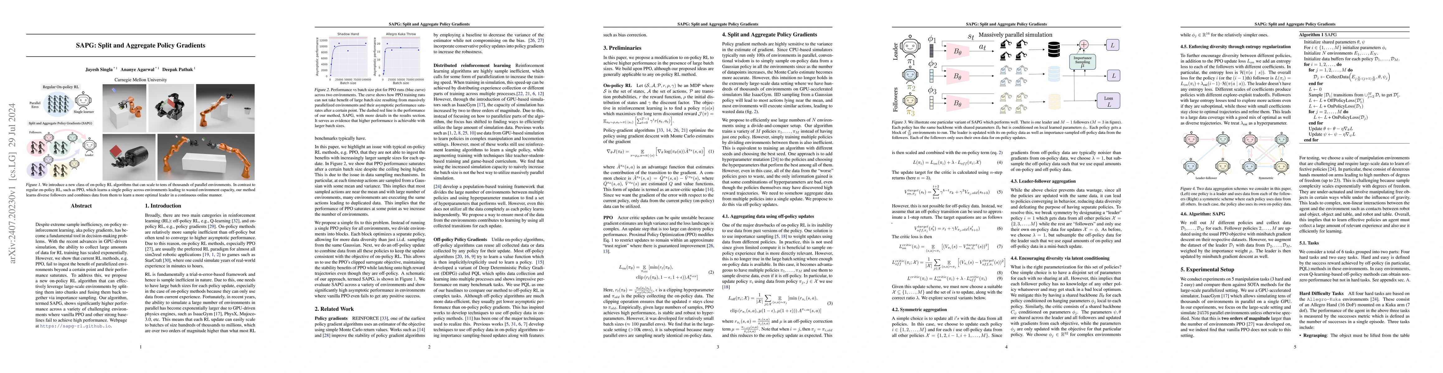Thumbnail for SAPG: Split and Aggregate Policy Gradients