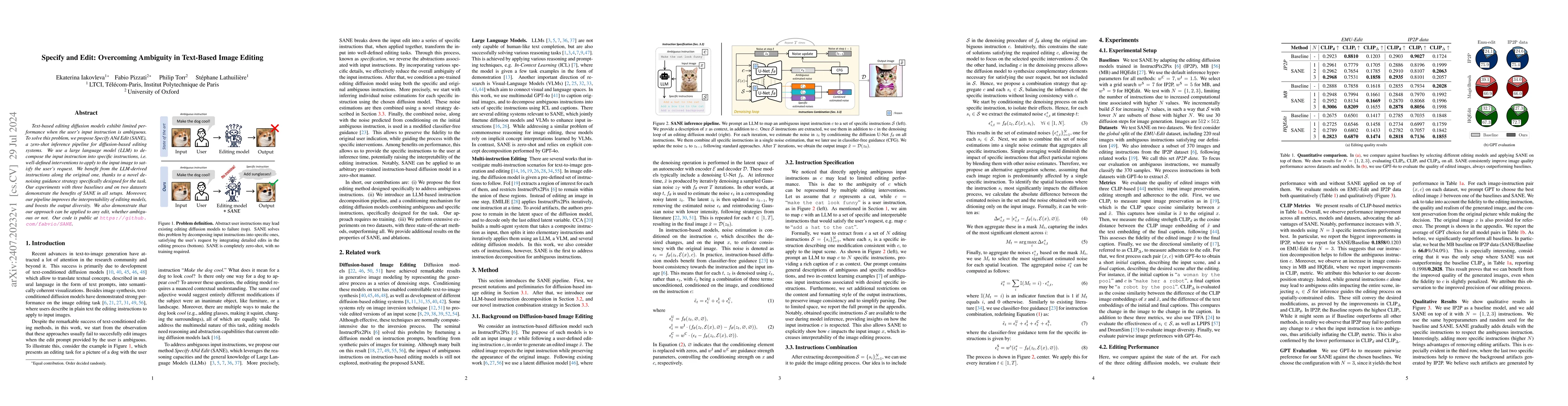 Thumbnail for Specify and Edit: Overcoming Ambiguity in Text-Based Image Editing
