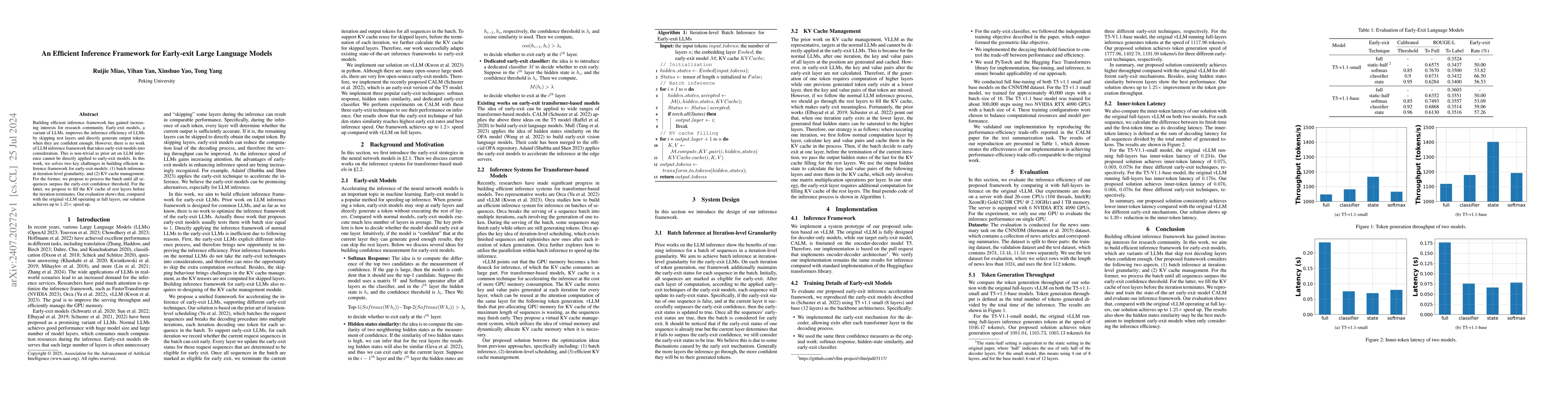 Thumbnail for An Efficient Inference Framework for Early-exit Large Language Models