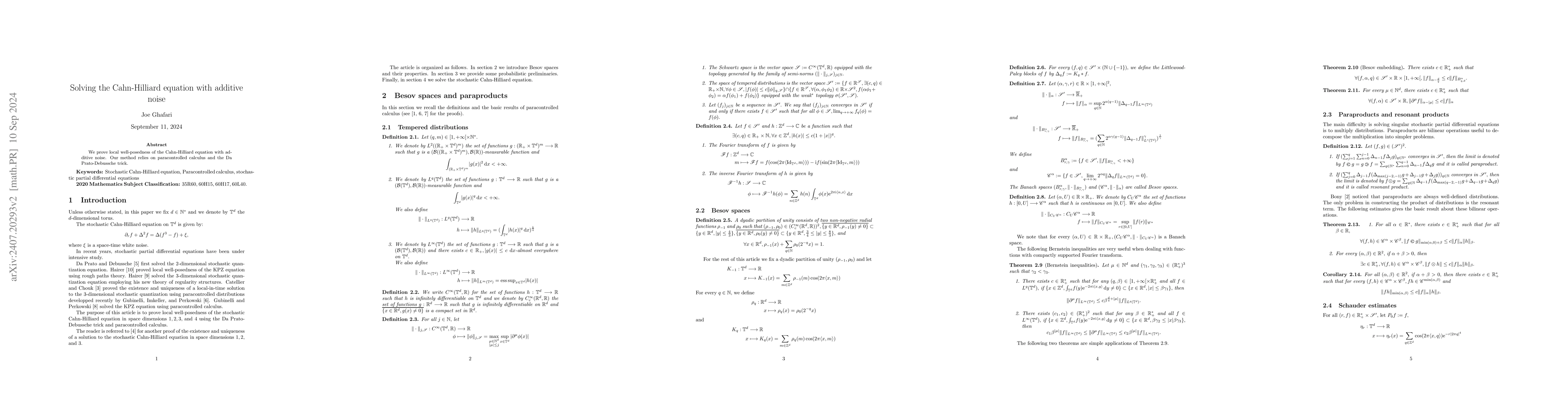 Thumbnail for Solving the Cahn-Hilliard equation with additive noise