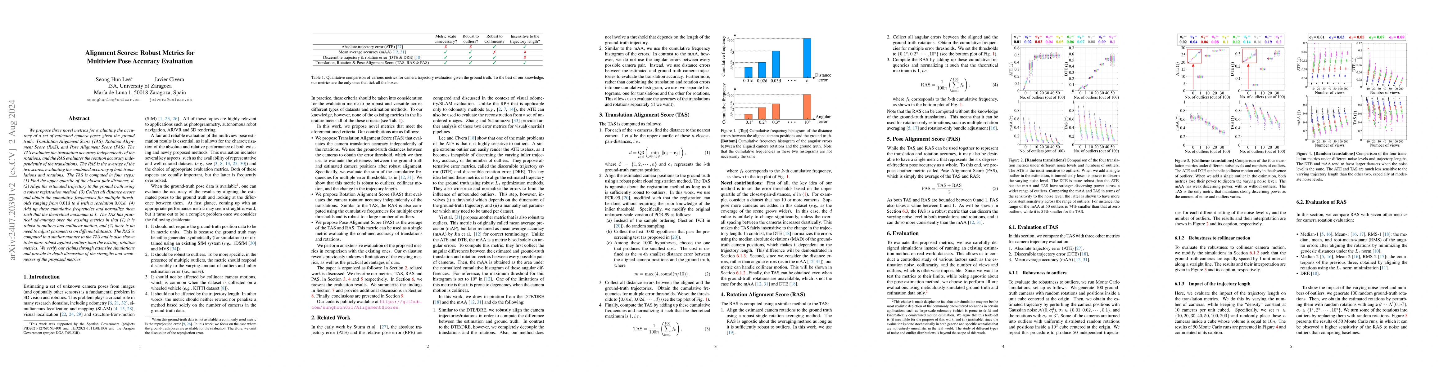 Thumbnail for Alignment Scores: Robust Metrics for Multiview Pose Accuracy Evaluation