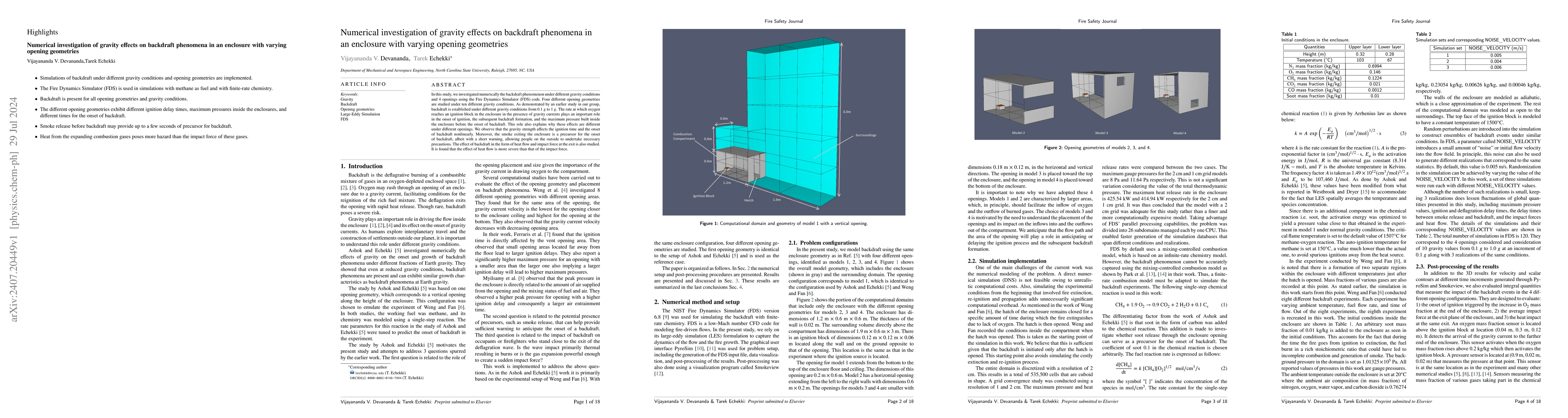 Thumbnail for Numerical investigation of gravity effects on backdraft phenomena in an
  enclosure with varying geometries