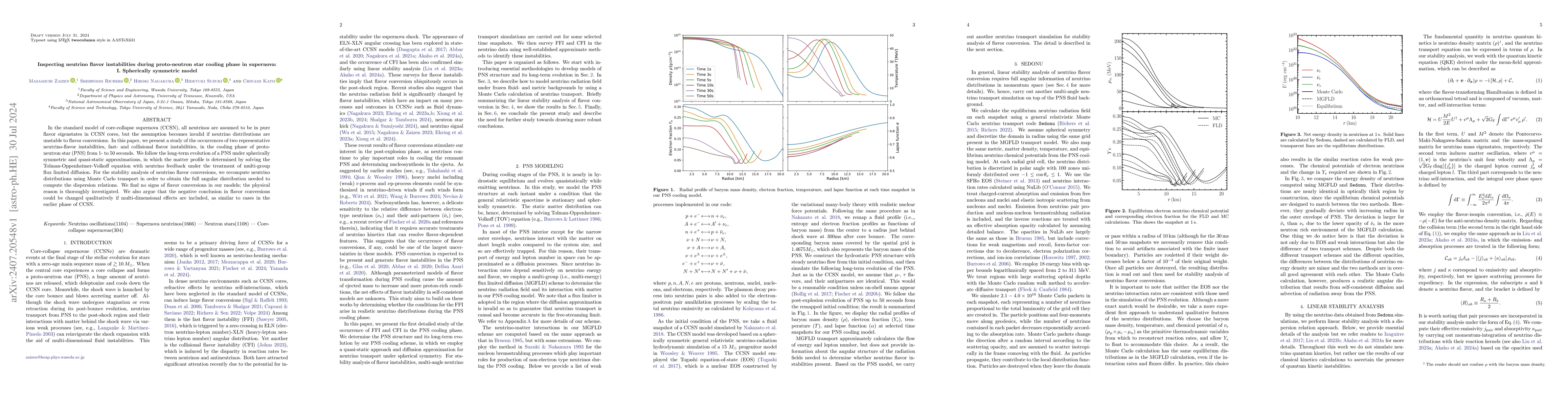 Thumbnail for Inspecting neutrino flavor instabilities during proto-neutron star
  cooling phase in supernova: I. Spherically symmetric model