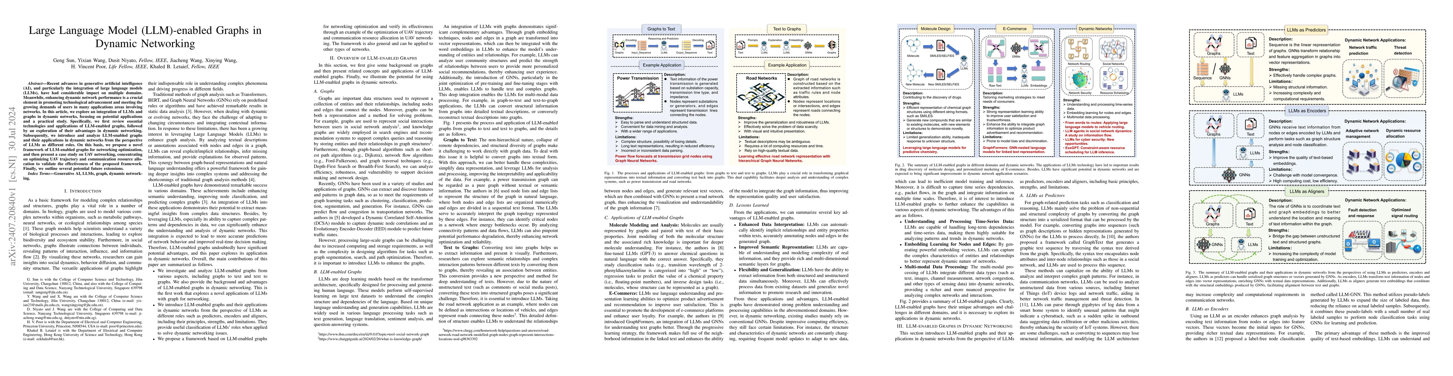Thumbnail for Large Language Model (LLM)-enabled Graphs in Dynamic Networking