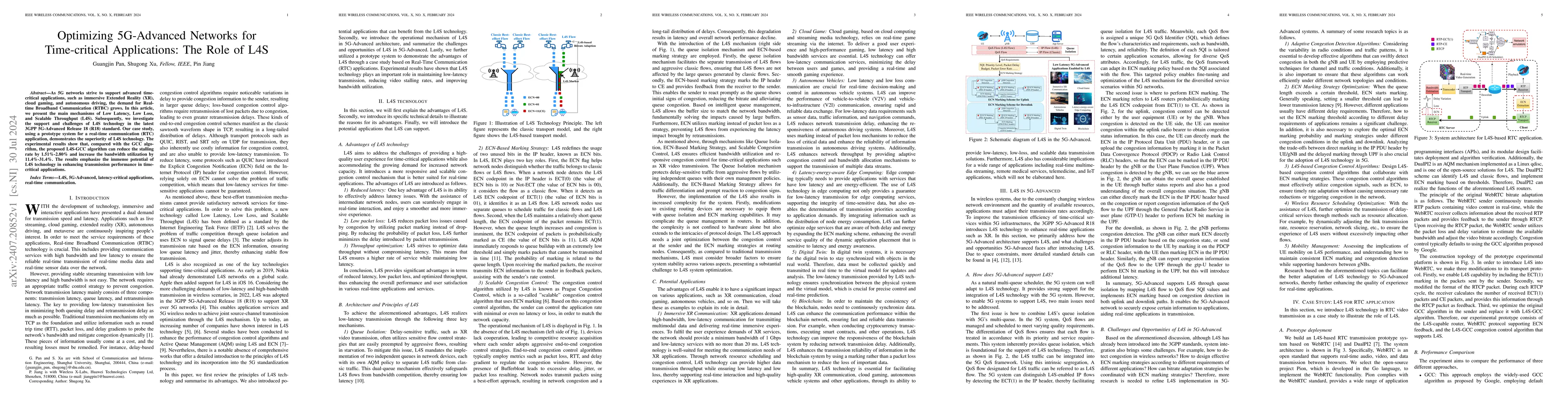 Thumbnail for Optimizing 5G-Advanced Networks for Time-critical Applications: The Role
  of L4S