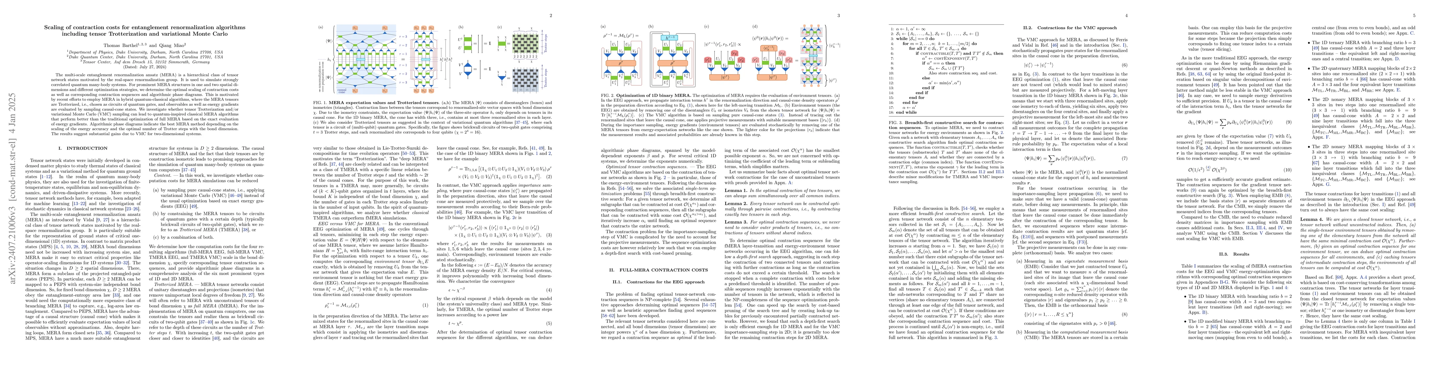 Thumbnail for Scaling of contraction costs for entanglement renormalization algorithms
  including tensor Trotterization and variational Monte Carlo