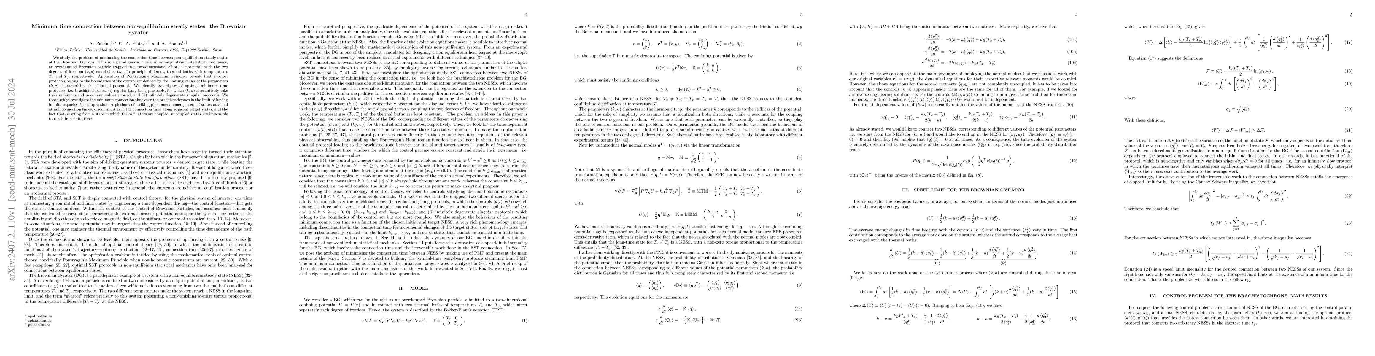 Thumbnail for Minimum time connection between non-equilibrium steady states: the
  Brownian gyrator