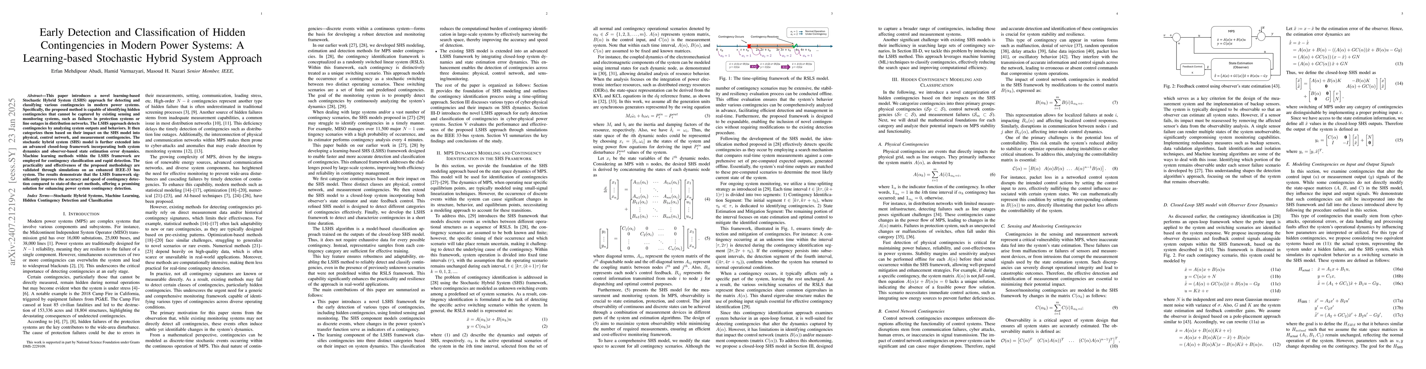 Thumbnail for Hidden Cyber-Physical Contingency Identification, Classification and
  Evaluation in Modern Power Systems