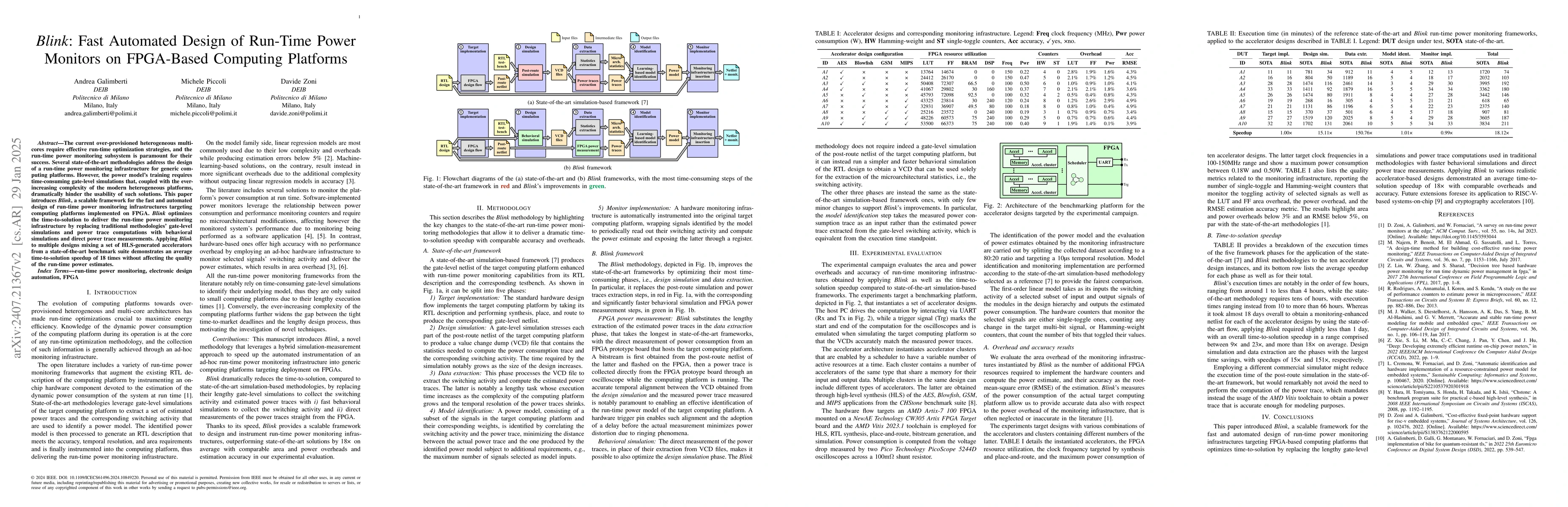 Thumbnail for Blink: Fast Automated Design of Run-Time Power Monitors on FPGA-Based
  Computing Platforms