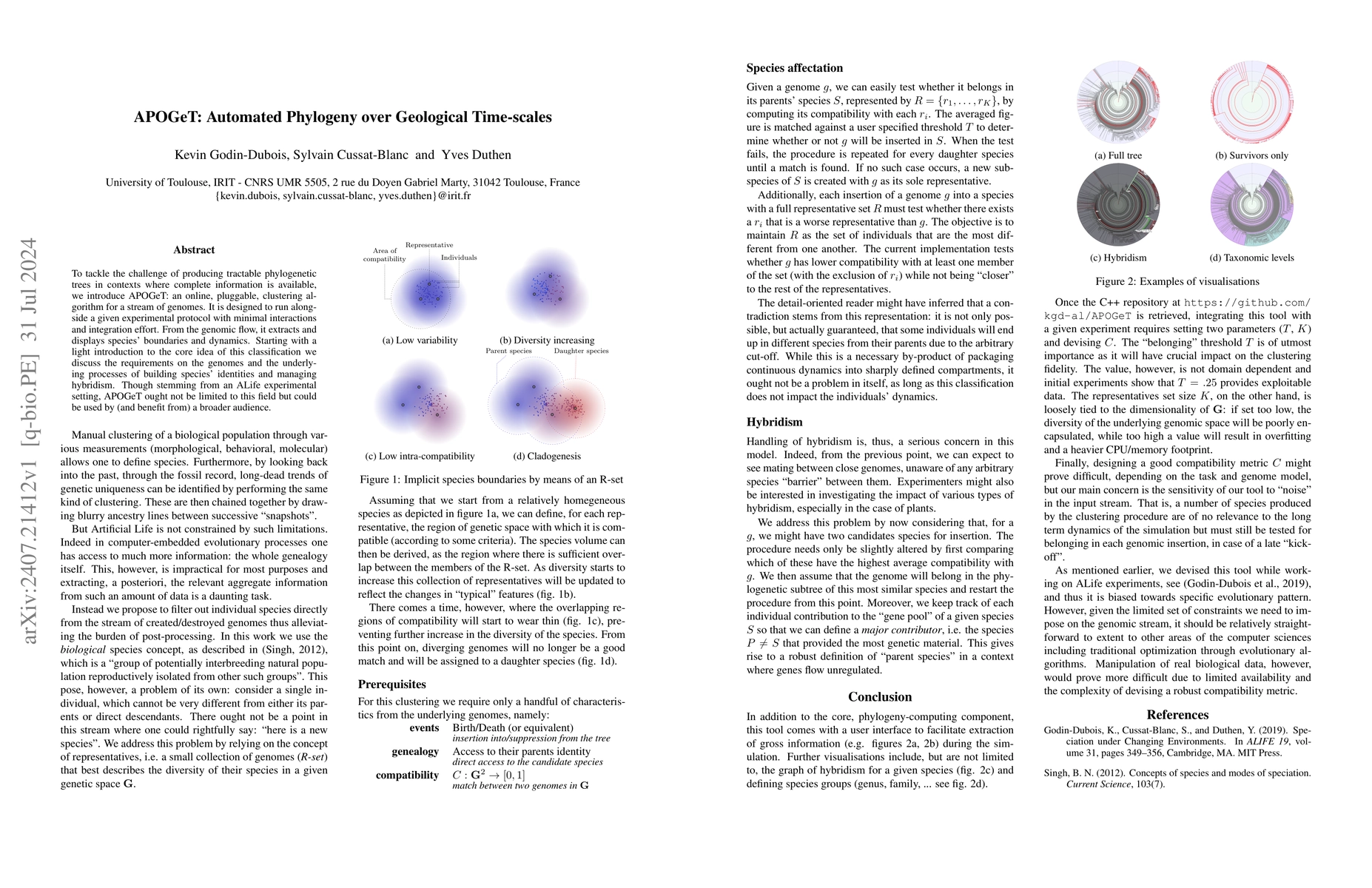 Thumbnail for APOGeT: Automated Phylogeny over Geological Time-scales