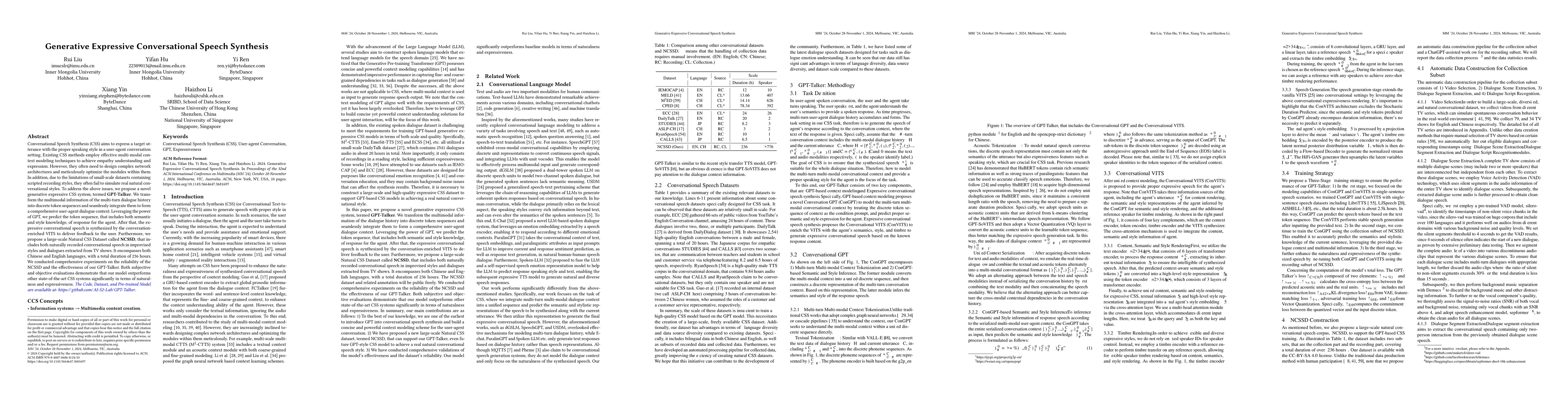 Thumbnail for Generative Expressive Conversational Speech Synthesis